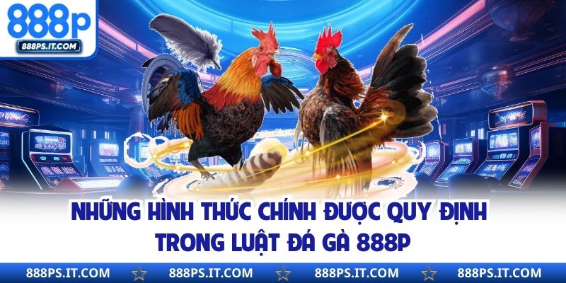 Những hình thức chính được quy định trong luật đá gà 888P